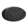 Appui-tête noir pour spa avec fixation à clips 31 x 16 x 4,5 cm