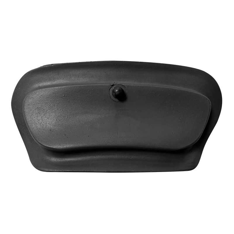 Appui-tête noir pour spa avec fixation à clips 31 x 16 cm