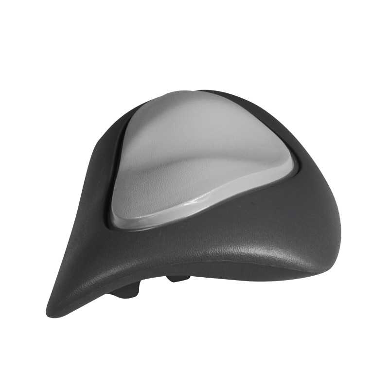 Appui-tête noir pour spa avec fixation à clips 21,5 x 15 x 5,5 cm
