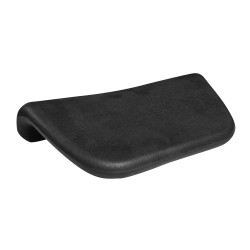 Appui-tête noir pour spa avec fixation à ventouses 27 x 15 x 6,5 cm