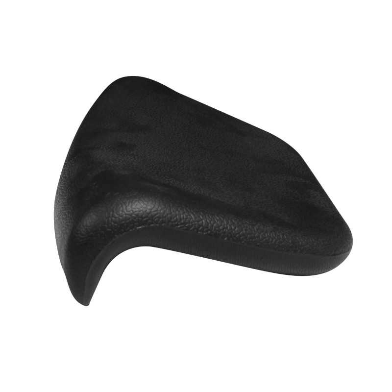 Appui-tête noir pour spa avec fixation à ventouses 27 x 15 x 6,5 cm