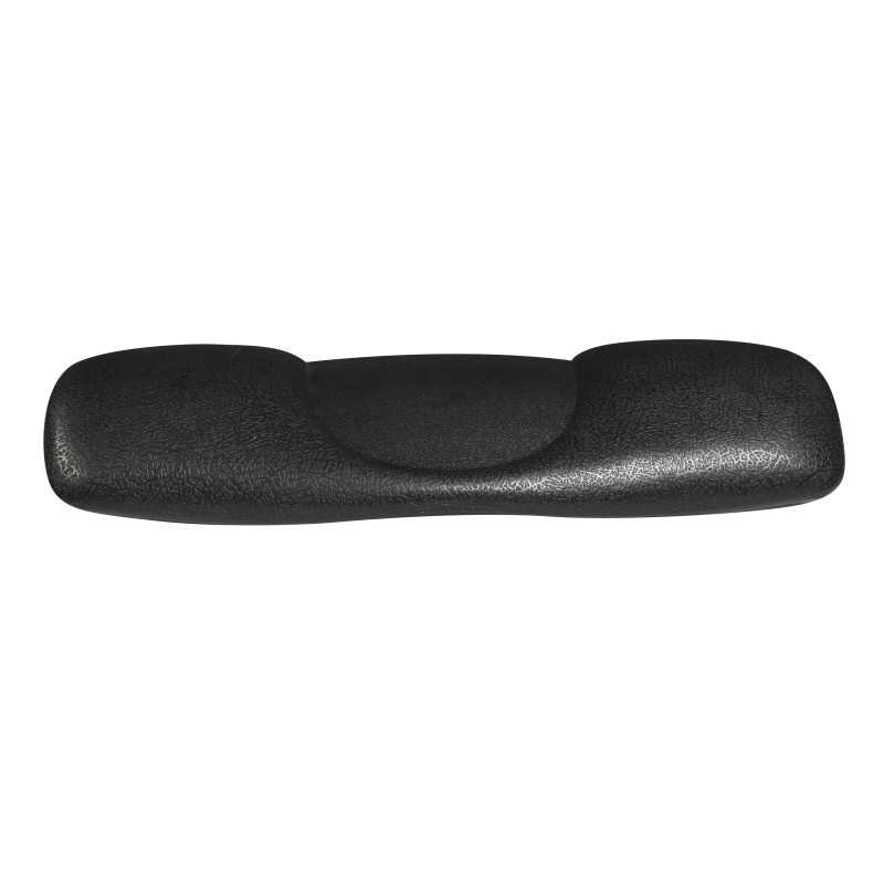 Appui-tête noir et gris pour spa avec fixation à clips 34 x 15 x 6 cm