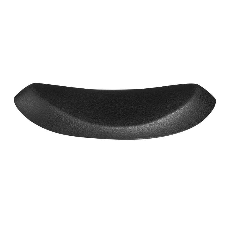 Appui-tête noir pour spa avec fixation à clips 23 x 14,5 x 4,5 cm