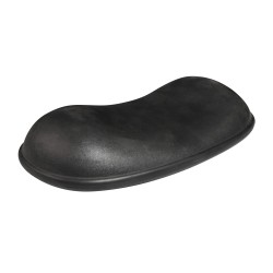 Appui-tête noir pour spa avec fixation à clips 27,5 x 14 x 5,5 cm