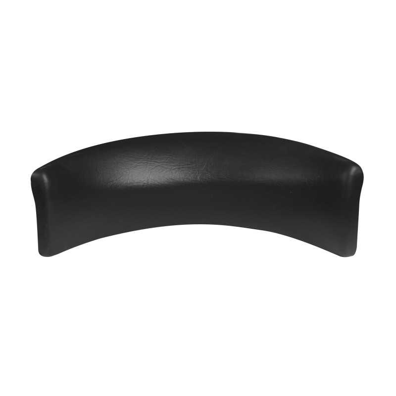 Appui-tête noir pour spa avec fixation à clips 25,5 x 15 x 8 cm