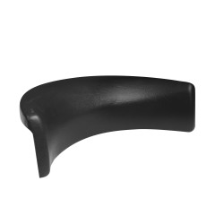 Appui-tête noir pour spa avec fixation à clips 25,5 x 15 x 8 cm