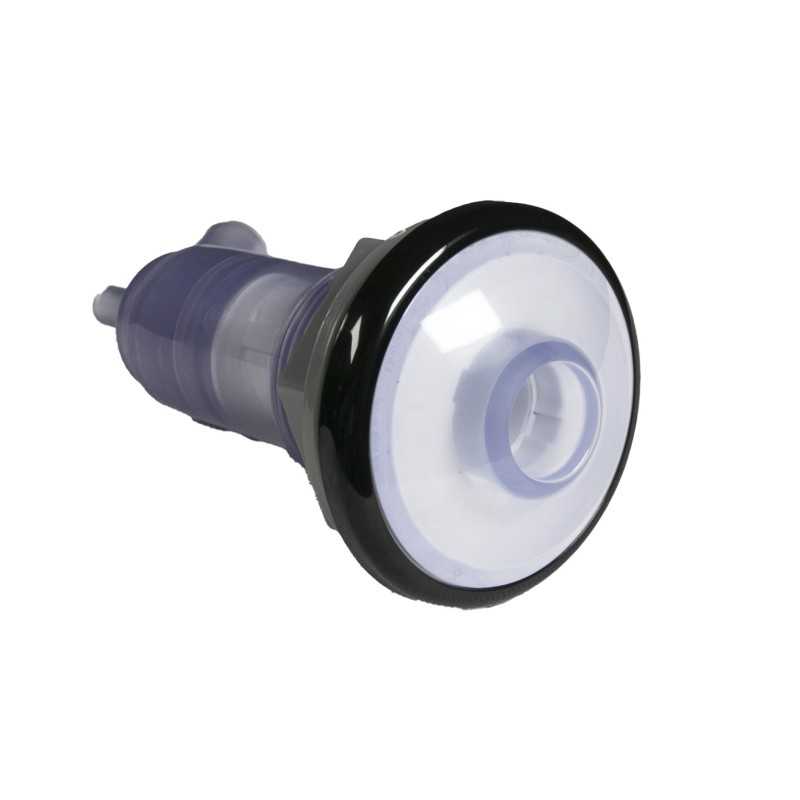 Ensemble jet fontaine inox de Ø 9 cm