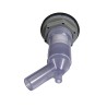 Ensemble jet fontaine inox de Ø 9 cm