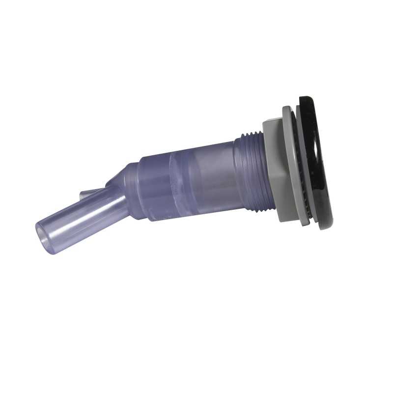Ensemble jet fontaine inox de Ø 9 cm