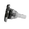 Hydrojet rotatif avec porte-jet de Ø 13 cm