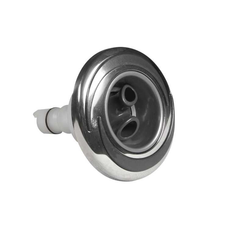 Hydrojet rotatif 2 jets de Ø 7,5 cm
