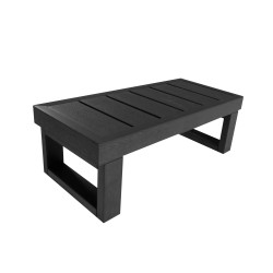 Escalier 1 marche - composite noir