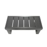 Escalier 1 marche - composite gris