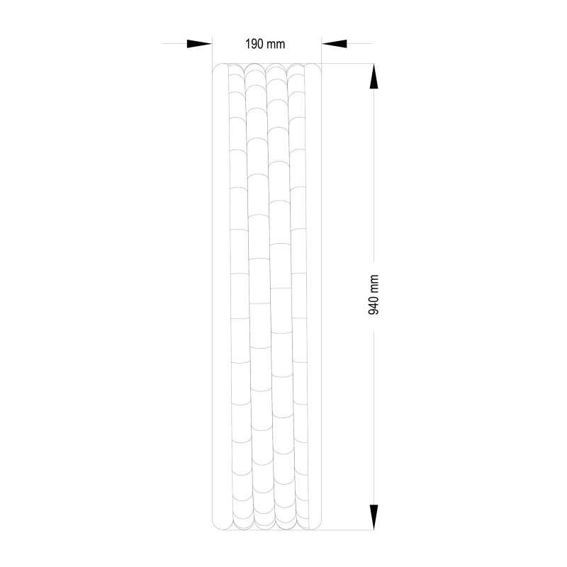 Tuyau d'eau flexible 1,5"