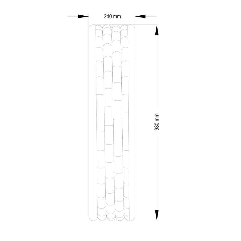 Tuyau d'eau flexible 2"