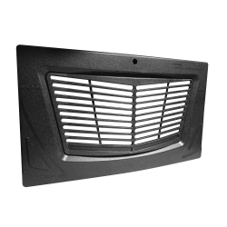Grille façade de skimmer grande meurtrière noire