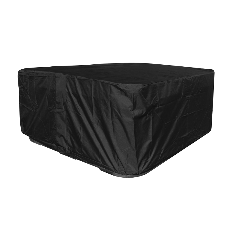 Housse de protection intégrale pour couverture de spa 220 X 220 X H 100 CM R08