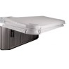 Bras de maintien pliable pour couverture de spa avec fixation sur panneau