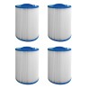 Lot de 4 filtres Spa | Diamètre Ø 15 cm | Longueur 24 cm