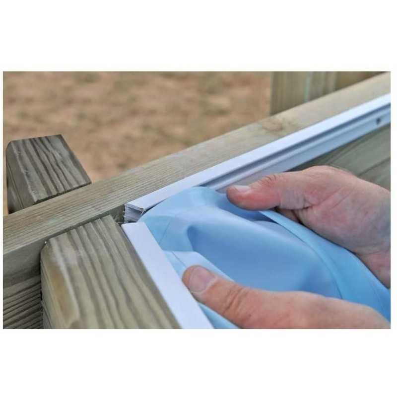 Liner 70/100 rectangulaire 920 x 460 x 129 cm cote intérieur Waterclip | Avospas