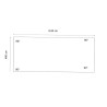 Liner 70/100 rectangulaire 920 x 460 x 129 cm cote intérieur Waterclip | Avospas