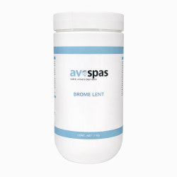 Brome lent chimie entretien spa AVOSPAS