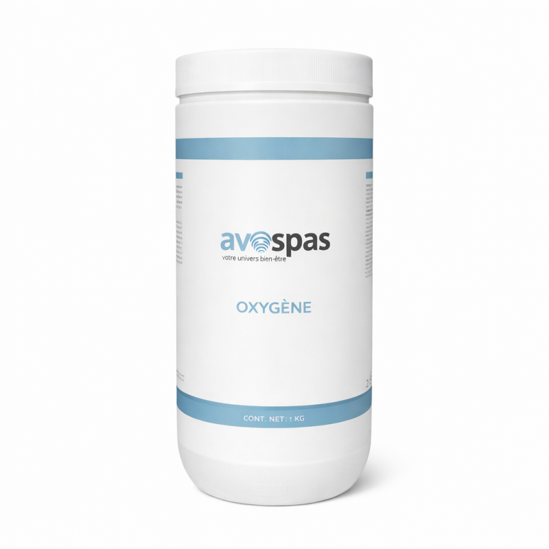Oxygène traitement de l'eau chimie entretien spa AVOSPAS