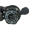 Platine de filtration à sable 3,8 à 4 M3H PVC - vanne 6 voies- Piscine Water'clip | Avospas