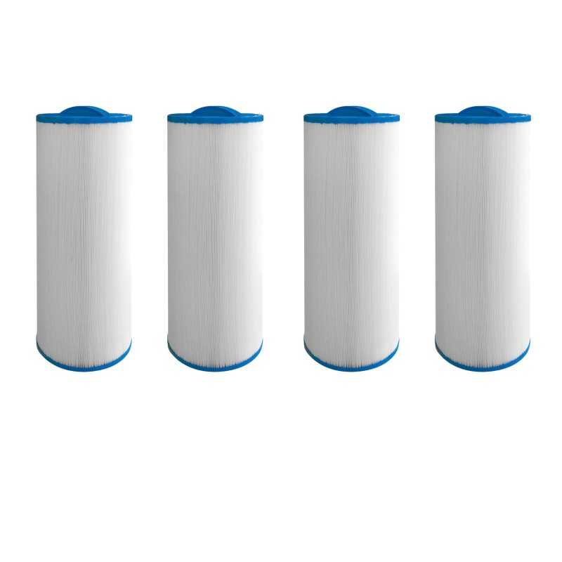 Lot de 4 filtres Spa | Diamètre Ø 13 cm | Longueur 34,5 cm
