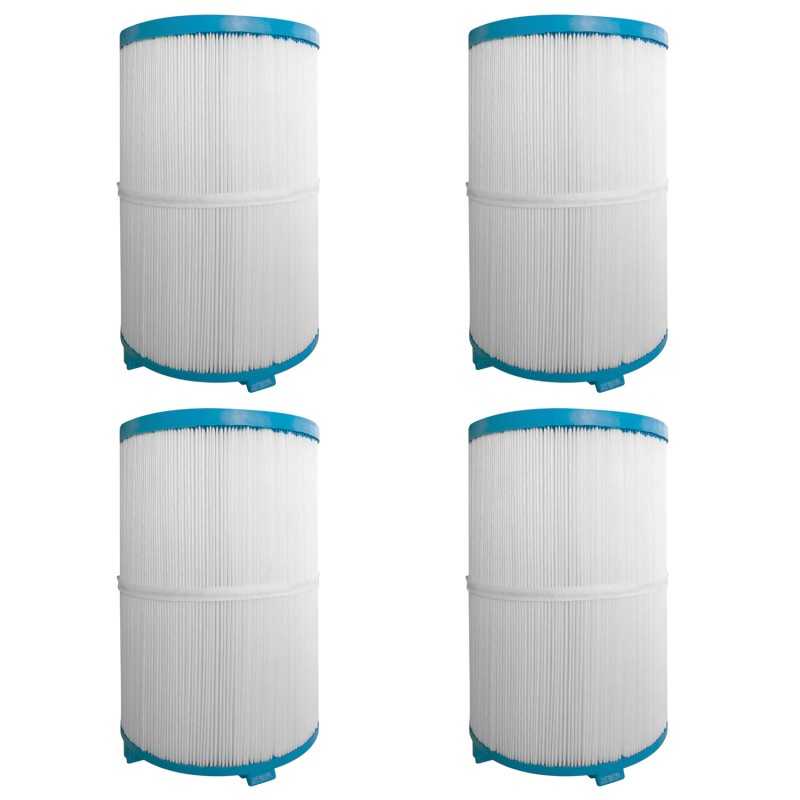 Lot de 4 filtres de Spa | Diamètre Ø 17.9 cm Longueur 26.6 cm