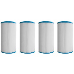Lot de 4 filtres Spa | Diamètre Ø 12.5 cm | Longueur 23.5 cm