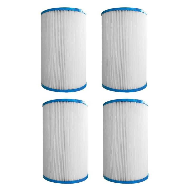 Lot de 4 filtres Spa | Diamètre 15 cm | Longueur 23.5 cm