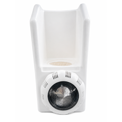 Bloc skimmer PVC avec éclairage - Piscine Water'clip | Avospas