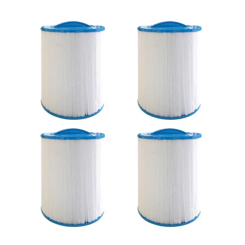 Lot de 4 filtres spa | Diamètre Ø 15 cm | Longueur 20,2 cm | Avospas