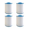 Lot de 4 filtres spa | Diamètre Ø 15 cm | Longueur 20,2 cm | Avospas
