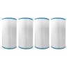 Lot de 4 Filtres Spa | Diamètre Ø 145 mm | Longueur 268 mm