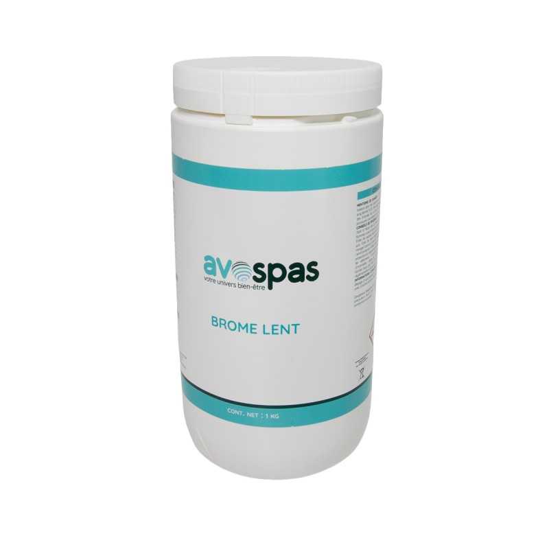 Brome lent pour spa – Désinfection stable & sans odeur | Avospas