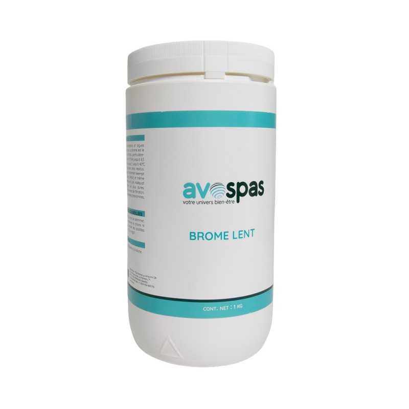 Brome lent pour spa – Désinfection stable & sans odeur | Avospas
