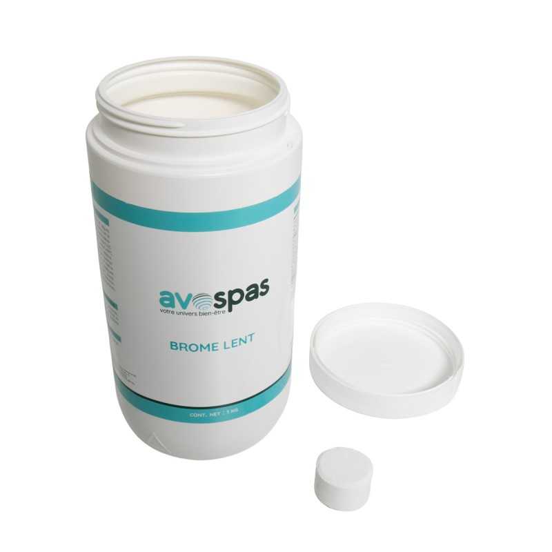 Brome lent pour spa – Désinfection stable & sans odeur | Avospas