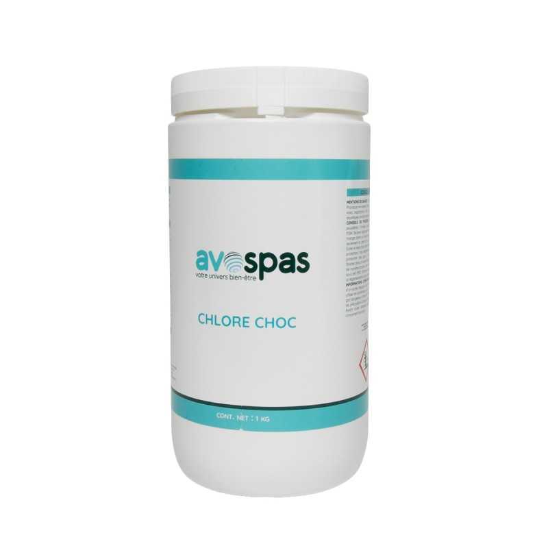 Chlore choc pour spa – Action rapide & eau cristalline | Avospas