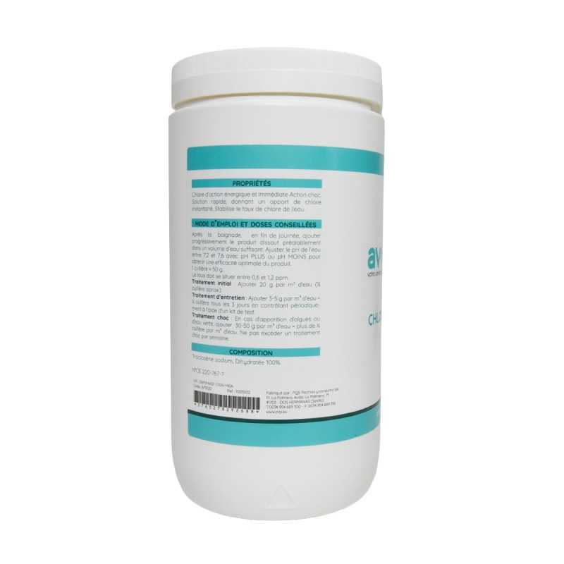Chlore choc pour spa – Action rapide & eau cristalline | Avospas