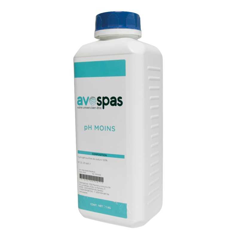 pH Moins pour spa – Correction pH & eau équilibrée | Avospas