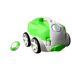 Robot électrique nettoyeur sol piscine Laisy vert