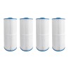 Lot de 4 filtres Spa | Diamètre Ø 17 cm | Longueur 392 mm
