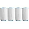 Lot de 4 filtres Spa | Diamètre 147mm | Longueur 265 mm
