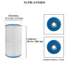 Filtre Spa | Diamètre 176 mm | Hauteur 300mm | Avospas