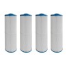 Lot de 4 filtres Spa | Diamètre 155mm | Longueur 485mm