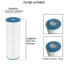 Filtre Spa | Diamètre 135 mm | Longueur 455 mm | Avospas