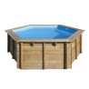 Pack Piscine en bois EWEN + Pompe à chaleur 30m³ + Couverture offerte !