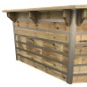 Pack Piscine Bois CEBU + Pompe à Chaleur + Bâche Offerte | Piscines Water'clip | Avospas